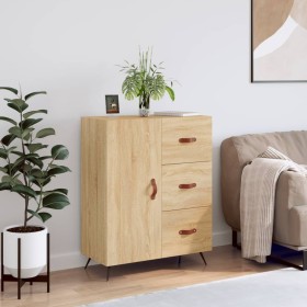 Engineered wood sideboard in Sonoma oak 69.5x34x90 cm by vidaXL, Sideboards - Ref: Foro24-827887, Price: 87,99 €, Discount: %