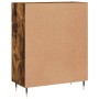 Aparador de madera de ingeniería roble ahumado 69,5x34x90 cm de vidaXL, Aparadores - Ref: Foro24-827961, Precio: 81,12 €, Des...