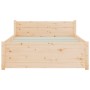 Estructura de cama madera maciza 100x200 cm de vidaXL, Camas y somieres - Ref: Foro24-815034, Precio: 86,96 €, Descuento: %