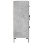 Aparador de madera de ingeniería gris hormigón 69,5x34x90 cm de vidaXL, Aparadores - Ref: Foro24-827920, Precio: 92,89 €, Des...