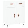 White engineered wood sideboard 69.5x34x90 cm by vidaXL, Sideboards - Ref: Foro24-827948, Price: 83,99 €, Discount: %