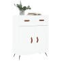 White engineered wood sideboard 69.5x34x90 cm by vidaXL, Sideboards - Ref: Foro24-827948, Price: 83,99 €, Discount: %