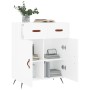 White engineered wood sideboard 69.5x34x90 cm by vidaXL, Sideboards - Ref: Foro24-827948, Price: 83,99 €, Discount: %