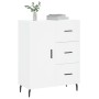 White engineered wood sideboard 69.5x34x90 cm by vidaXL, Sideboards - Ref: Foro24-827932, Price: 95,59 €, Discount: %