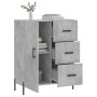 Aparador de madera de ingeniería gris hormigón 69,5x34x90 cm de vidaXL, Aparadores - Ref: Foro24-827928, Precio: 99,73 €, Des...