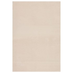 Short fluffy soft washable beige carpet 160x230 cm by vidaXL, Rugs - Ref: Foro24-342202, Price: 84,99 €, Discount: %