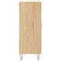 Aparador de madera de ingeniería roble Sonoma 69,5x34x90 cm de vidaXL, Aparadores - Ref: Foro24-827911, Precio: 87,47 €, Desc...