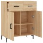 Aparador de madera de ingeniería roble Sonoma 69,5x34x90 cm de vidaXL, Aparadores - Ref: Foro24-827983, Precio: 86,54 €, Desc...