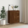 Oak brown engineered wood sideboard 69.5x34x90 cm by vidaXL, Sideboards - Ref: Foro24-827907, Price: 90,86 €, Discount: %