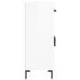 Bright white plywood sideboard 69.5x34x90 cm by vidaXL, Sideboards - Ref: Foro24-827982, Price: 94,97 €, Discount: %