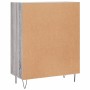 Aparador de madera de ingeniería gris Sonoma 69,5x34x90 cm de vidaXL, Aparadores - Ref: Foro24-827978, Precio: 82,64 €, Descu...