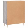 Aparador de madera de ingeniería gris Sonoma 69,5x34x90 cm de vidaXL, Aparadores - Ref: Foro24-827970, Precio: 82,46 €, Descu...