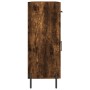 Aparador de madera de ingeniería roble ahumado 69,5x34x90 cm de vidaXL, Aparadores - Ref: Foro24-827993, Precio: 91,20 €, Des...