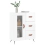 Hochglanzweißes Sperrholz-Sideboard 69,5 x 34 x 90 cm von vidaXL, Sideboards - Ref: Foro24-828014, Preis: 99,68 €, Rabatt: %