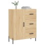 Aparador de madera de ingeniería roble Sonoma 69,5x34x90 cm de vidaXL, Aparadores - Ref: Foro24-827927, Precio: 101,92 €, Des...