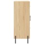 Aparador de madera de ingeniería roble Sonoma 69,5x34x90 cm de vidaXL, Aparadores - Ref: Foro24-827927, Precio: 101,92 €, Des...