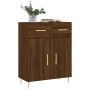 Oak brown engineered wood sideboard 69.5x34x90 cm by vidaXL, Sideboards - Ref: Foro24-827971, Price: 82,56 €, Discount: %