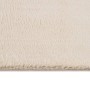 Alfombra de pelo corto esponjoso suave lavable beige 160x230 cm de vidaXL, Alfombras - Ref: Foro24-342202, Precio: 84,60 €, D...