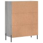 Aparador de madera de ingeniería gris Sonoma 69,5x34x90 cm de vidaXL, Aparadores - Ref: Foro24-827994, Precio: 100,56 €, Desc...