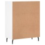 Aparador de madera de ingeniería blanco 69,5x34x90 cm de vidaXL, Aparadores - Ref: Foro24-827996, Precio: 104,46 €, Descuento: %