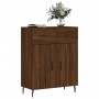 Sideboard aus eichenbraunem Holzwerkstoff, 69,5 x 34 x 90 cm von vidaXL, Sideboards - Ref: Foro24-828003, Preis: 109,38 €, Ra...