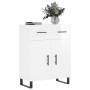 Bright white plywood sideboard 69.5x34x90 cm by vidaXL, Sideboards - Ref: Foro24-828006, Price: 102,90 €, Discount: %