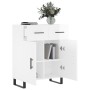 Bright white plywood sideboard 69.5x34x90 cm by vidaXL, Sideboards - Ref: Foro24-828006, Price: 102,90 €, Discount: %