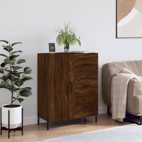 Oak brown engineered wood sideboard 69.5x34x90 cm by vidaXL, Sideboards - Ref: Foro24-827931, Price: 103,01 €, Discount: %