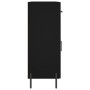 Aparador de madera de ingeniería negro 69,5x34x90 cm de vidaXL, Aparadores - Ref: Foro24-827989, Precio: 96,11 €, Descuento: %