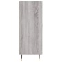 Aparador de madera de ingeniería gris Sonoma 69,5x34x90 cm de vidaXL, Aparadores - Ref: Foro24-828026, Precio: 93,48 €, Descu...