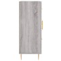 Aparador de madera de ingeniería gris Sonoma 69,5x34x90 cm de vidaXL, Aparadores - Ref: Foro24-828034, Precio: 93,62 €, Descu...