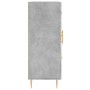 Aparador de madera de ingeniería gris hormigón 69,5x34x90 cm de vidaXL, Aparadores - Ref: Foro24-828032, Precio: 90,59 €, Des...