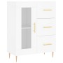 White engineered wood sideboard 69.5x34x90 cm by vidaXL, Sideboards - Ref: Foro24-828028, Price: 94,48 €, Discount: %