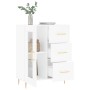 White engineered wood sideboard 69.5x34x90 cm by vidaXL, Sideboards - Ref: Foro24-828028, Price: 94,48 €, Discount: %