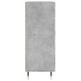 Aparador de madera de ingeniería gris hormigón 69,5x34x90 cm de vidaXL, Aparadores - Ref: Foro24-828024, Precio: 90,99 €, Des...