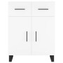 White engineered wood sideboard 69.5x34x90 cm by vidaXL, Sideboards - Ref: Foro24-828004, Price: 113,99 €, Discount: %