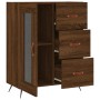 Aparador de madera de ingeniería marrón roble 69,5x34x90 cm de vidaXL, Aparadores - Ref: Foro24-828019, Precio: 93,55 €, Desc...