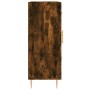 Aparador de madera de ingeniería roble ahumado 69,5x34x90 cm de vidaXL, Aparadores - Ref: Foro24-828033, Precio: 90,59 €, Des...