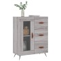 Aparador de madera de ingeniería gris Sonoma 69,5x34x90 cm de vidaXL, Aparadores - Ref: Foro24-828018, Precio: 93,55 €, Descu...