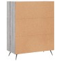 Aparador de madera de ingeniería gris Sonoma 69,5x34x90 cm de vidaXL, Aparadores - Ref: Foro24-828018, Precio: 93,55 €, Descu...