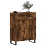 Sideboard aus geräuchertem Eichenholzwerkstoff, 69,5 x 34 x 90 cm von vidaXL, Sideboards - Ref: Foro24-828009, Preis: 129,87 ...