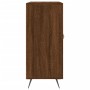 Oak brown engineered wood sideboard 90x34x80 cm by vidaXL, Sideboards - Ref: Foro24-828083, Price: 81,60 €, Discount: %