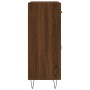 Aparador de madera de ingeniería marrón roble 69,5x34x90 cm de vidaXL, Aparadores - Ref: Foro24-827979, Precio: 82,74 €, Desc...