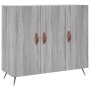 Aparador de madera de ingeniería gris Sonoma 90x34x80 cm de vidaXL, Aparadores - Ref: Foro24-828082, Precio: 78,69 €, Descuen...