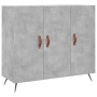 Aparador de madera de ingeniería gris hormigón 90x34x80 cm de vidaXL, Aparadores - Ref: Foro24-828080, Precio: 77,05 €, Descu...