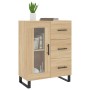 Aparador de madera de ingeniería roble Sonoma 69,5x34x90 cm de vidaXL, Aparadores - Ref: Foro24-828071, Precio: 99,87 €, Desc...