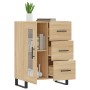 Aparador de madera de ingeniería roble Sonoma 69,5x34x90 cm de vidaXL, Aparadores - Ref: Foro24-828071, Precio: 99,87 €, Desc...