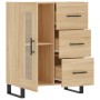 Aparador de madera de ingeniería roble Sonoma 69,5x34x90 cm de vidaXL, Aparadores - Ref: Foro24-828071, Precio: 99,87 €, Desc...