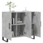 Graues Sideboard aus Beton 90x34x80 cm von vidaXL, Sideboards - Ref: Foro24-828136, Preis: 105,26 €, Rabatt: %