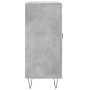 Concrete gray engineered wood sideboard 90x34x80 cm by vidaXL, Sideboards - Ref: Foro24-828104, Price: 75,69 €, Discount: %